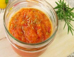 Salsa de pimiento verde