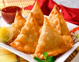 Samosas vegetarianas