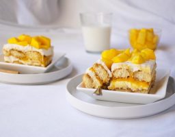 Tiramisú de mango