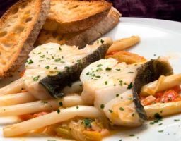 Bacalao a la sidra