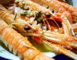 Cigalas a la plancha