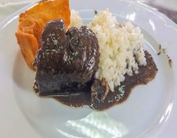 Lomo de cerdo al chocolate
