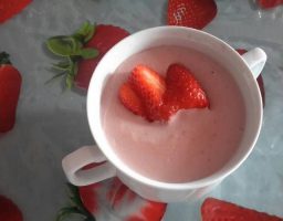 Natillas de fresa