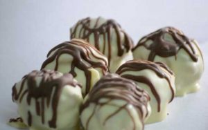 Receta de Trufas blancas