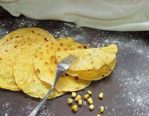 Tortillas de maíz para tacos