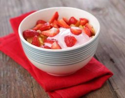 Yogurt de fresa