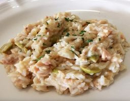 Risotto de Atún cremoso