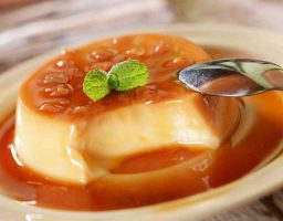 Flan de vainilla