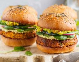 Hamburguesa al vapor