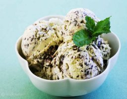 Helado de Menta con Chocolate