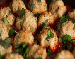 Albóndigas de Pollo y Espinacas