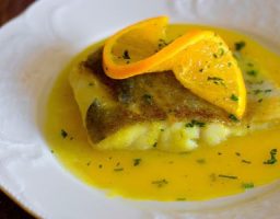 Bacalao a la naranja