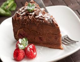 Bizcocho vegano de chocolate