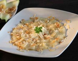 Carpaccio de melón