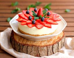 Cheesecake de fresa
