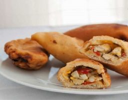 Empanadillas de pollo y setas