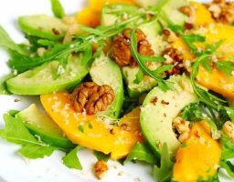 Ensalada de aguacate y mango