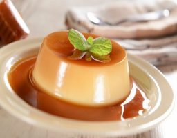 Flan de huevo en microondas