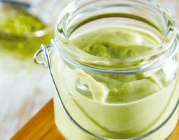 Natillas de té verde
