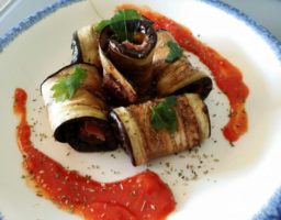 Rollitos de Berenjena al horno