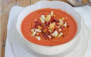 Salmorejo de zanahoria