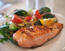 Salmón al microondas