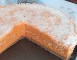 tarta de zanahoria y coco