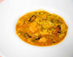 Arroz meloso de marisco