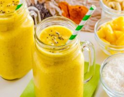 Batido de chía y piña