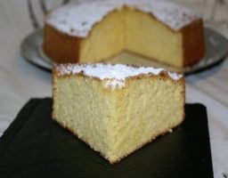 Bizcocho de nata