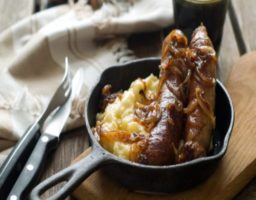 Receta de Salchichas con salsa de cerveza