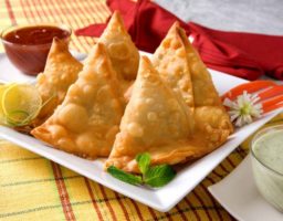 Samosas al estilo hindú