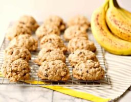 Galletas de avena y plátano