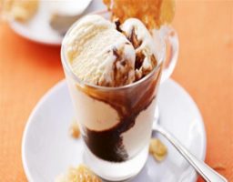 Helado de Café y Vainilla