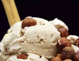 Helado de avellanas