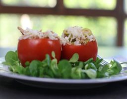 Receta de Tomates rellenos de arroz