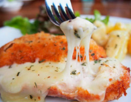 Receta de Pollo empanado con queso