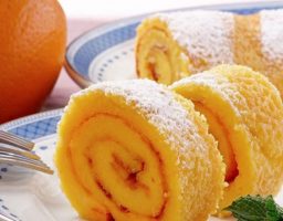 Brazo gitano de naranja