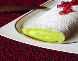 Receta de Brazo gitano de té Matcha