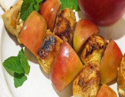 Brochetas de pavo