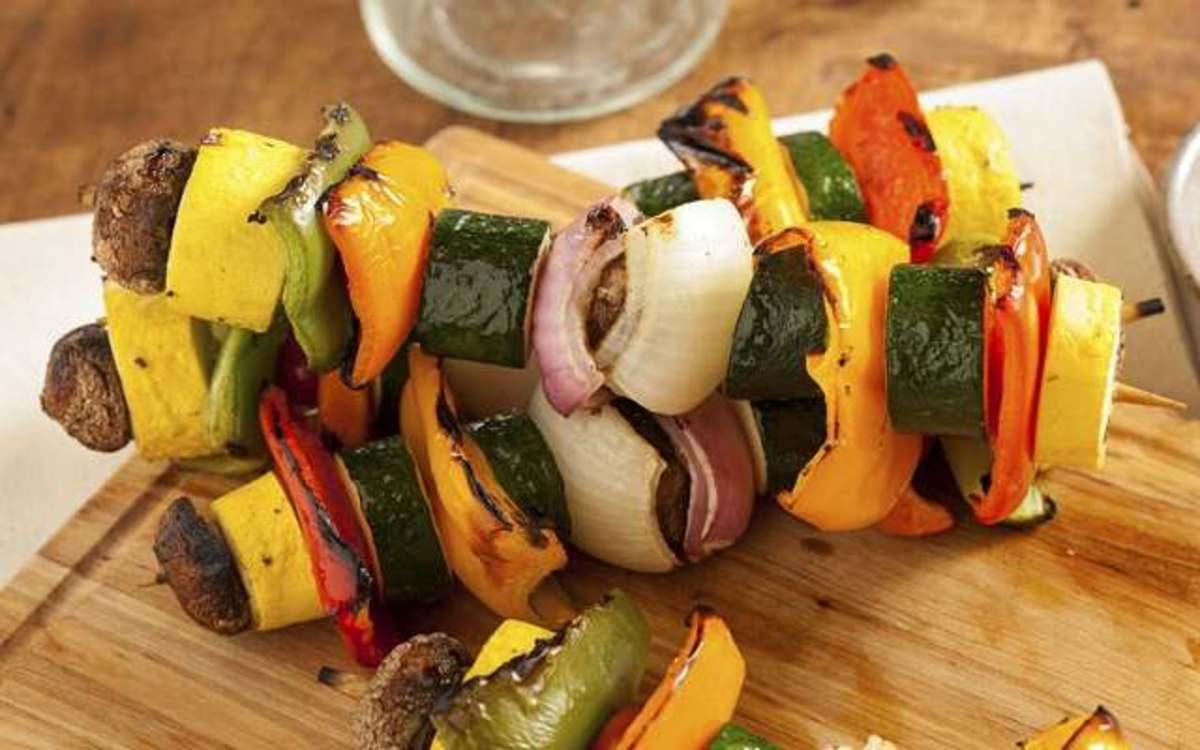 Receta De Brochetas De Verduras