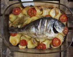 Dorada a la Menorquina