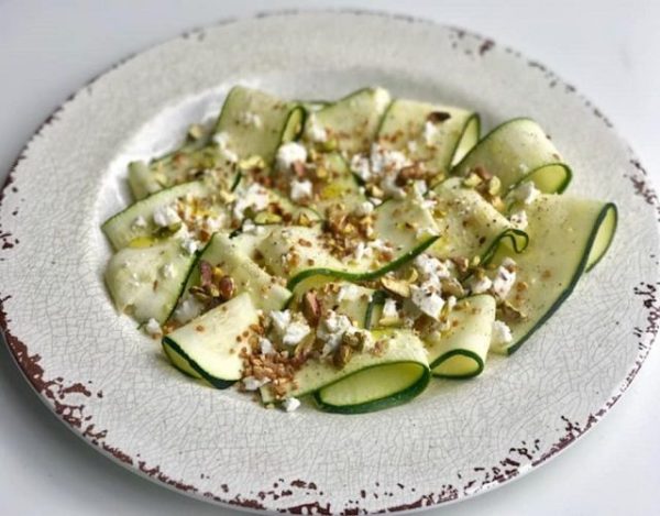 Ensalada de calabacín y nueces