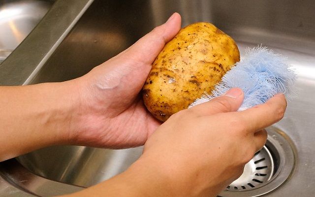 Butifarra al horno con patatas