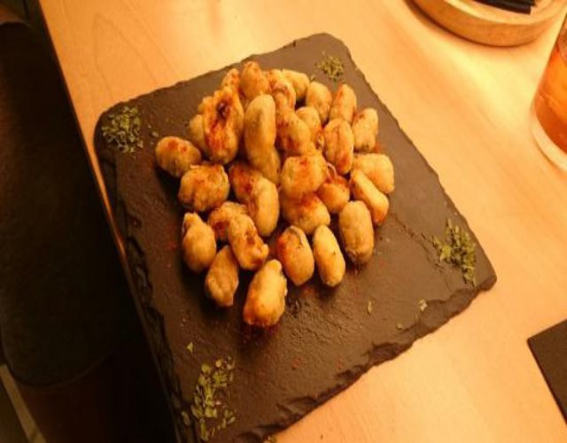 Receta de Mejillones en tempura