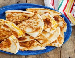 Quesadilla de jamón y queso