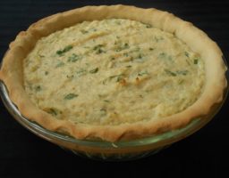 Quiché de coliflor