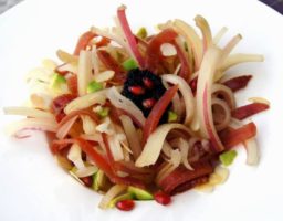 Receta de Ensalada de Cardo Rojo