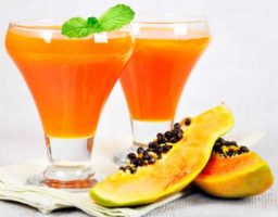 Receta de Zumo de Papaya