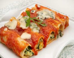 Canelones sin bechamel